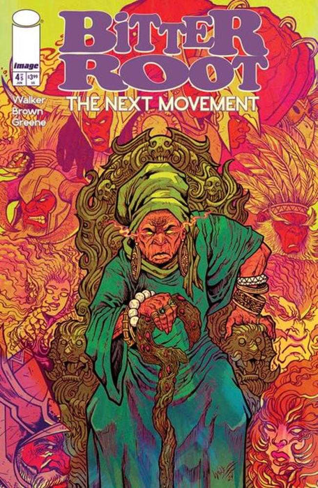Bitter Root The Next Movement #4 (Of 5) Cover B 1 in 10 Maria Wolf Variant (Mature) Image Comics