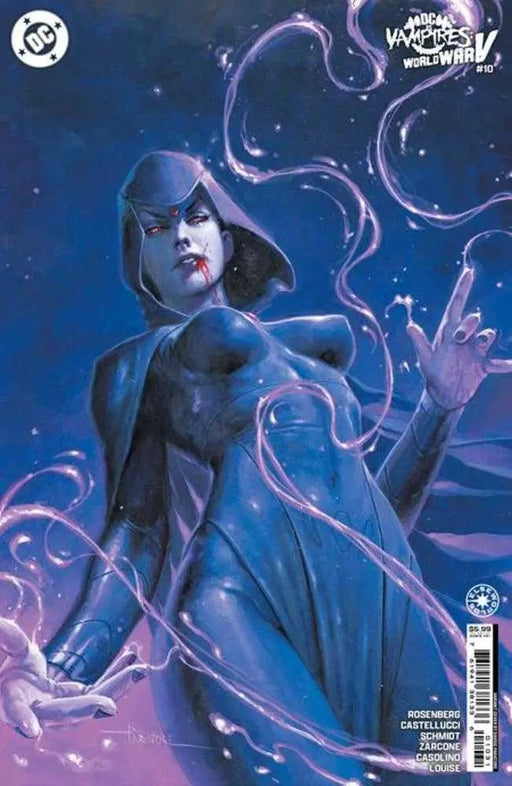 DC vs Vampires World War V #10 (Of 12) Cover B Davide Paratore Card Stock Variant DC Comics
