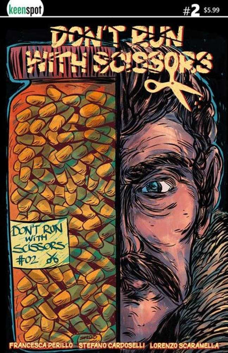 Dont Run With Scissors #2 Cover B Lorenzo Scaramella Variant Ex Posse Holdings