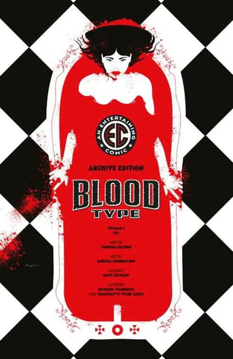EC Blood Type #1 (Of 4) Cover F 1 in 50 Patricia Martin EC Archive Edition Variant Oni Press