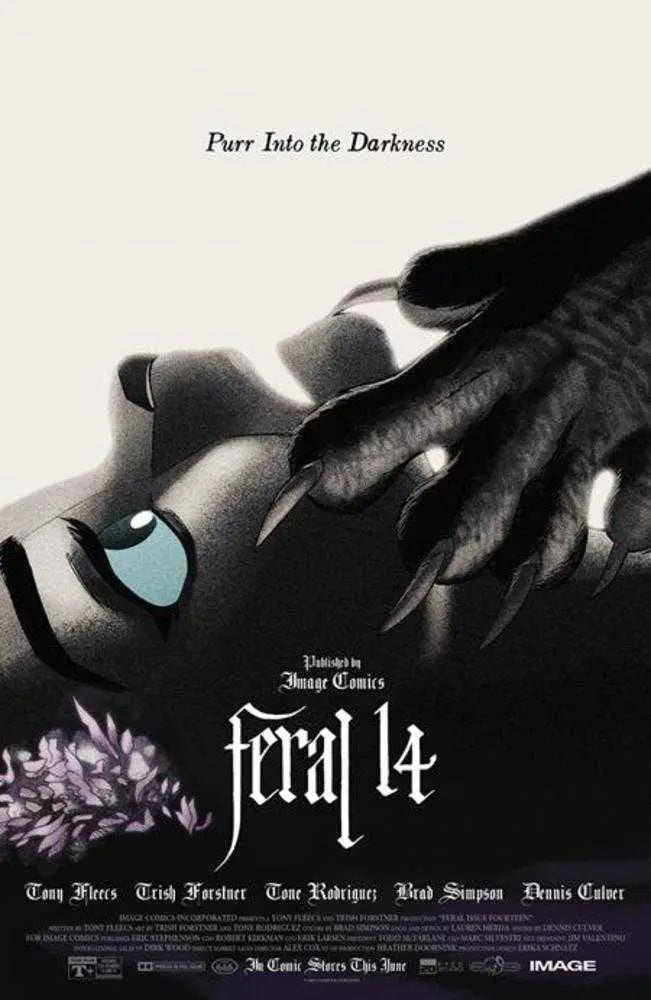 Feral #14 Cover B Trish Forstner & Tony Fleecs Movie Poster Homage Variant Image Comics