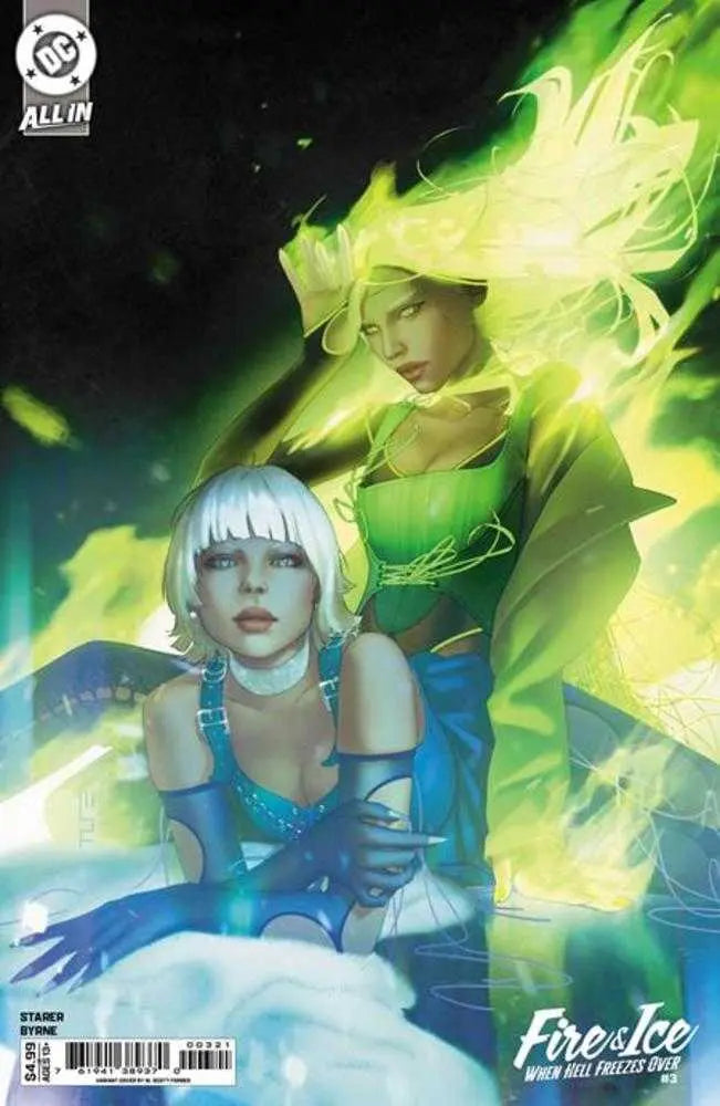 Fire & Ice When Hell Freezes Over #3 (Of 6) Cover B W Scott Forbes Card Stock Variant DC Comics