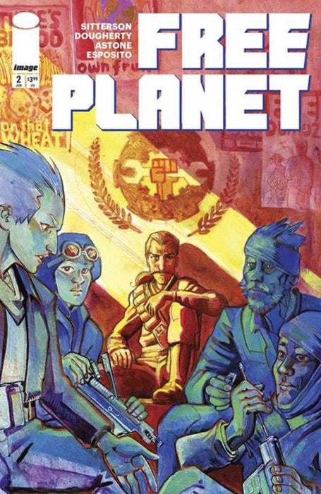 Free Planet #2 Cover B Jed Dougherty Variant Image Comics