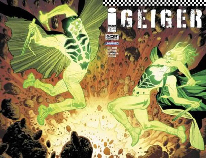Geiger #15 Cover B Bryan Hitch & Brad Anderson Wraparound Variant Image Comics