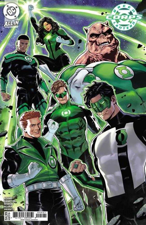 Green Lantern Corps #5 Cover C Lucas Meyer Card Stock Variant DC Comics