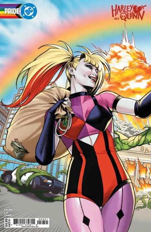 Harley Quinn #52 Cover D Betsy Cola DC Pride Connecting Card Stock Variant DC Comics
