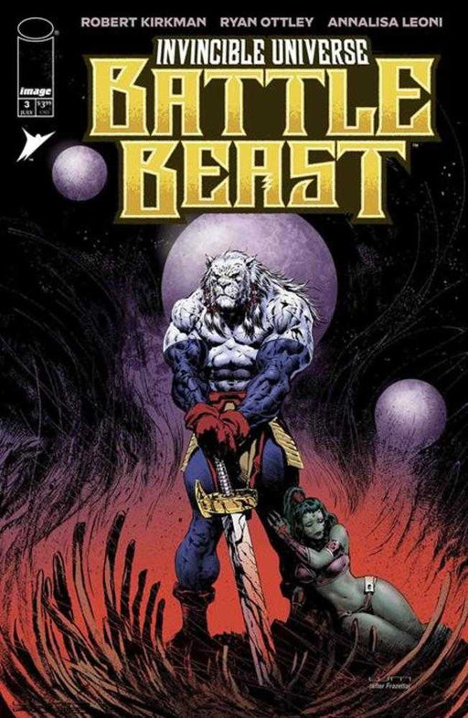 Invincible Universe Battle Beast #3 Cover E 1 in 50 Liam Sharp Variant Image Comics