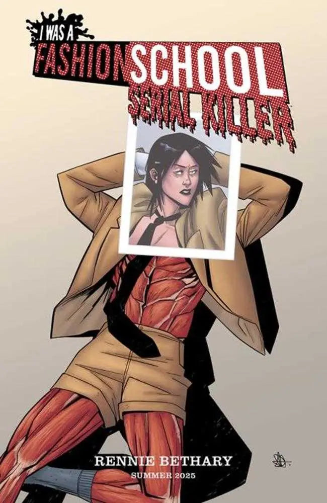 I Was A Fashion School Serial Killer #3 (Of 5) Cover B Daniel Hillyard & Michelle Madsen Interview Emma Corrin Homage Variant (Mature) Image Comics