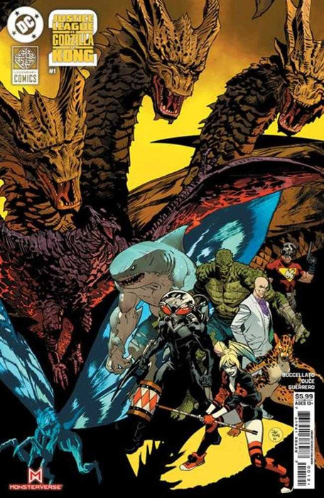Justice League vs Godzilla vs Kong 2 #1 (Of 7) Cover B Dan Mora Card Stock Variant DC Comics