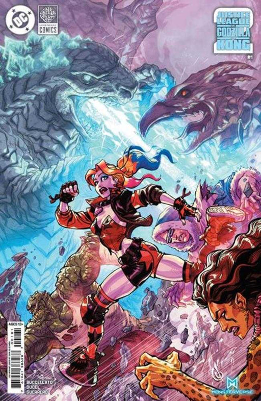 Justice League vs Godzilla vs Kong 2 #1 (Of 7) Cover H 1 in 50 Carlos Danda Card Stock Variant DC Comics