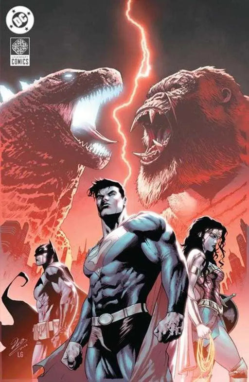 Justice League vs Godzilla vs Kong 2 #1 (Of 7) Cover I 1 in 100 Christian Duce Virgin Card Stock Variant DC Comics