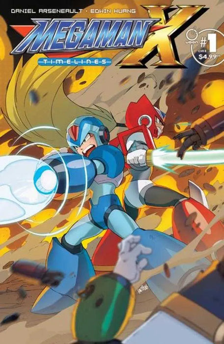 Mega Man X Timelines #1 (One Shot) Cover B Hanzo Steinbach Variant Previously Foc'D On 5/5/2025 Udon Entertainment