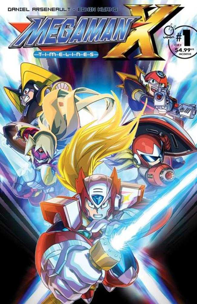 Mega Man X Timelines #1 (One Shot) Cover E Inc 1:5 Jeffrey Chamba Cruz Variant Udon Entertainment