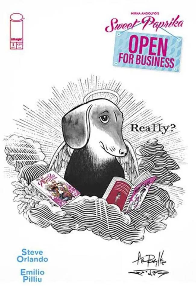 Mirka Andolfos Sweet Paprika Open For Business #5 (Of 5) Cover D Aaron Reynolds Variant (Mature) Image Comics