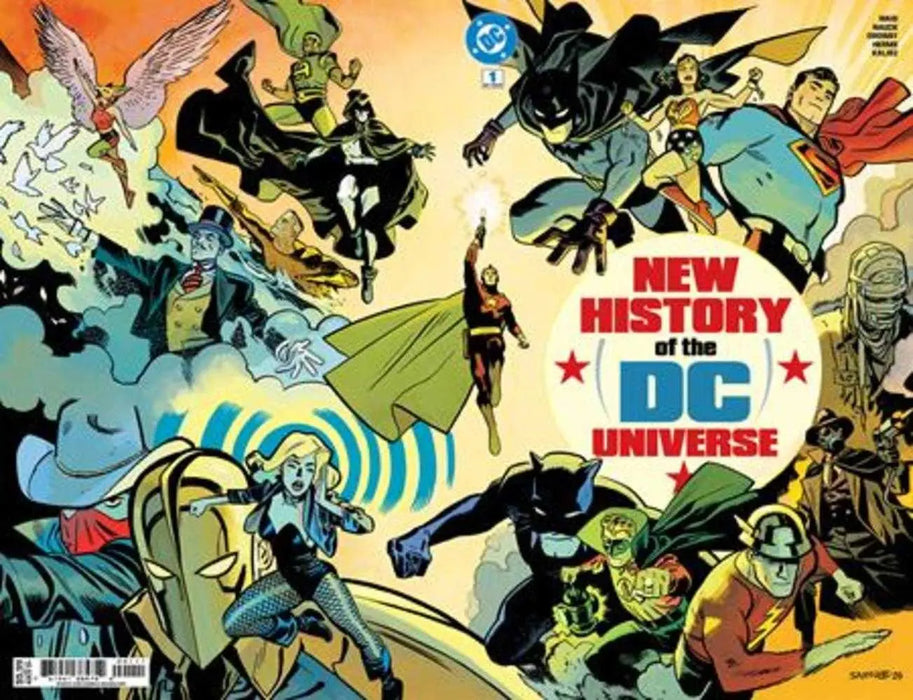 New History Of The DC Universe #1 (Of 4) Cover A Chris Samnee Wraparound DC Comics