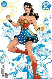 New History Of The DC Universe #1 (Of 4) Cover B Dan Mora Card Stock Variant DC Comics