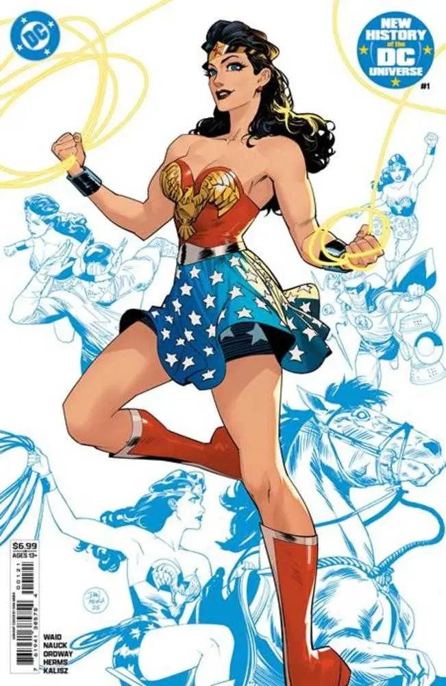 New History Of The DC Universe #1 (Of 4) Cover B Dan Mora Card Stock Variant DC Comics