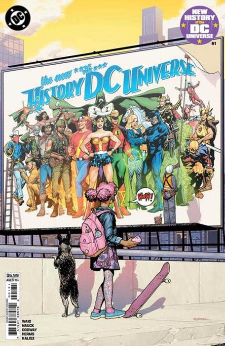 New History Of The DC Universe #1 (Of 4) Cover C Ryan Sook Card Stock Variant DC Comics
