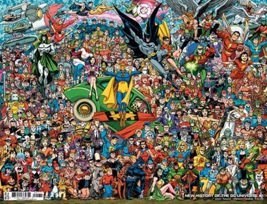 New History Of The DC Universe #1 (Of 4) Cover D Scott Koblish Legacy Wraparound Card Stock Variant DC Comics