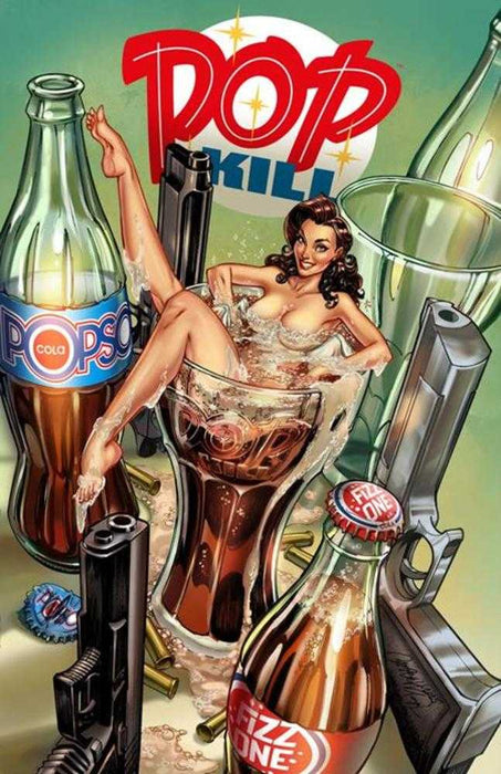 Pop Kill #4 (Of 4) Cover C J Scott Campbell Frisky Variant (Mature) Mad Cave Studios