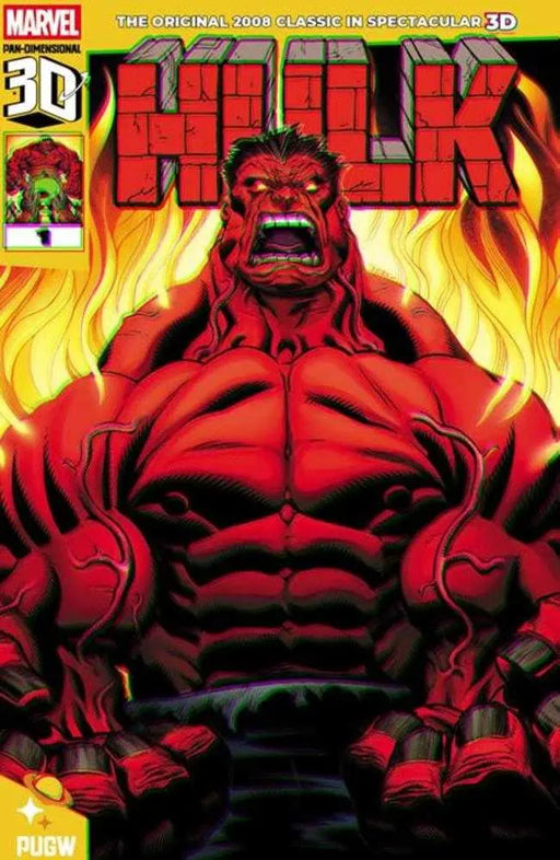 Red Hulk (2008) #1 Pan Dimensional 3D Edition Pan-Universal Galactic