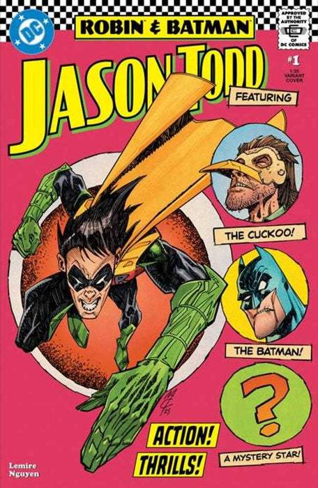 Robin & Batman Jason Todd #1 (Of 3) Cover E 1 in 25 John Mccrea Variant DC Comics