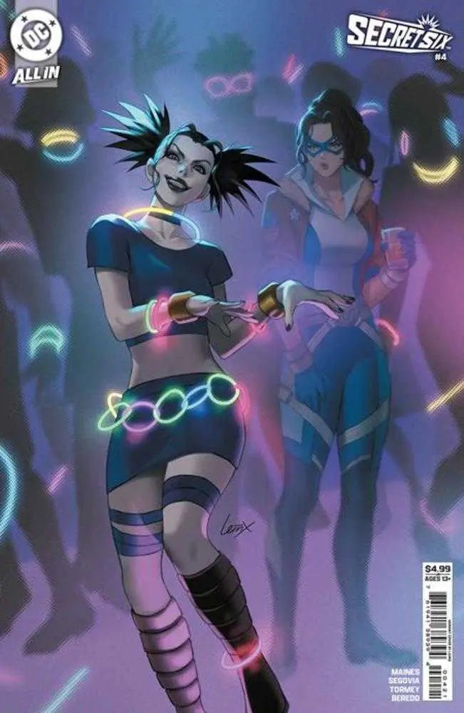 Secret Six #4 (Of 6) Cover B Lesley Leirix Li Card Stock Variant DC Comics