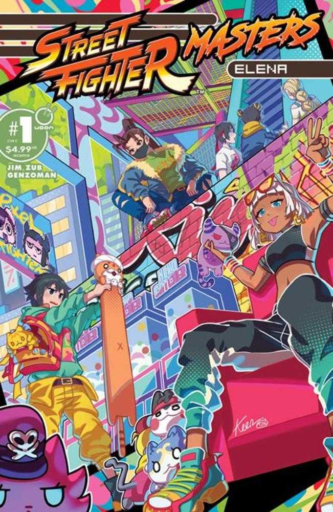 Street Fighter Masters Elena #1 (One Shot) Cover C Inc 1:5 Keenbiscuit Variant Udon Entertainment