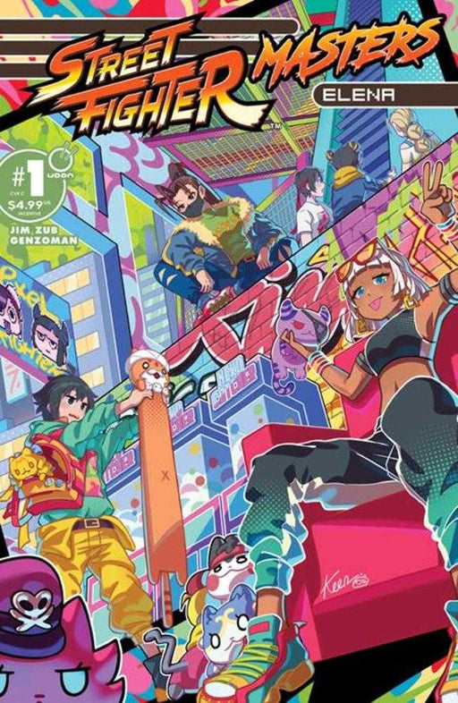 Street Fighter Masters Elena #1 (One Shot) Cover C Inc 1:5 Keenbiscuit Variant Udon Entertainment