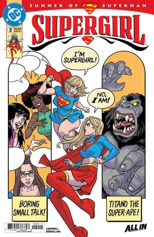 Supergirl #2 Cover A Sophie Campbell DC Comics