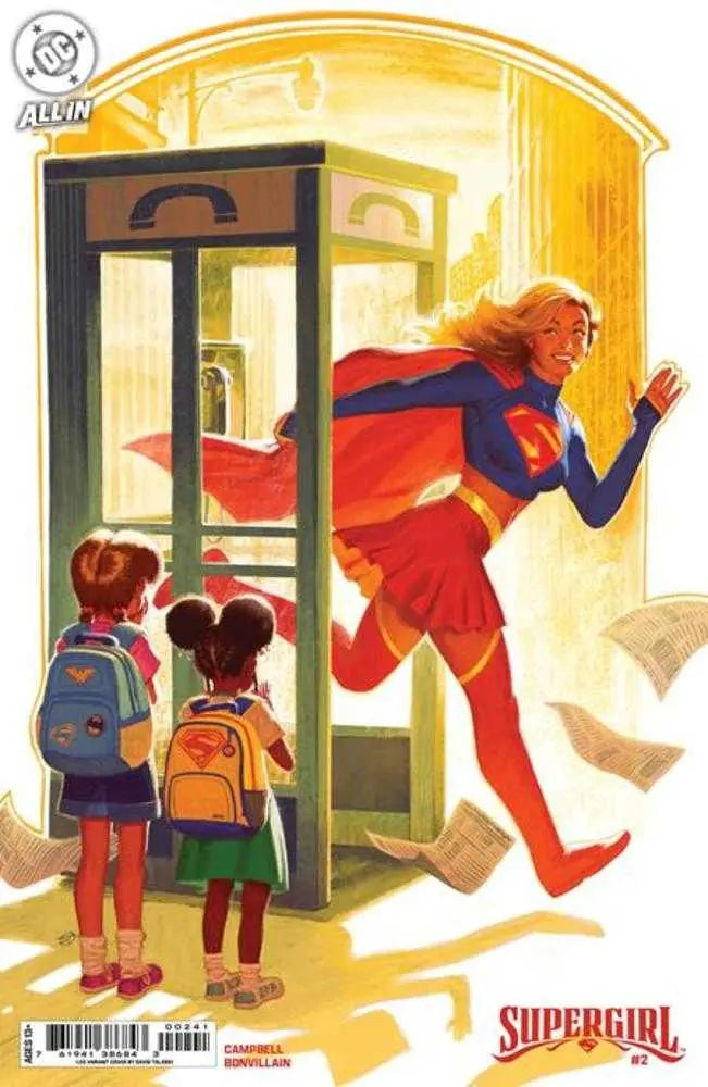 Supergirl #2 Cover E 1 in 25 David Talaski Card Stock Variant DC Comics
