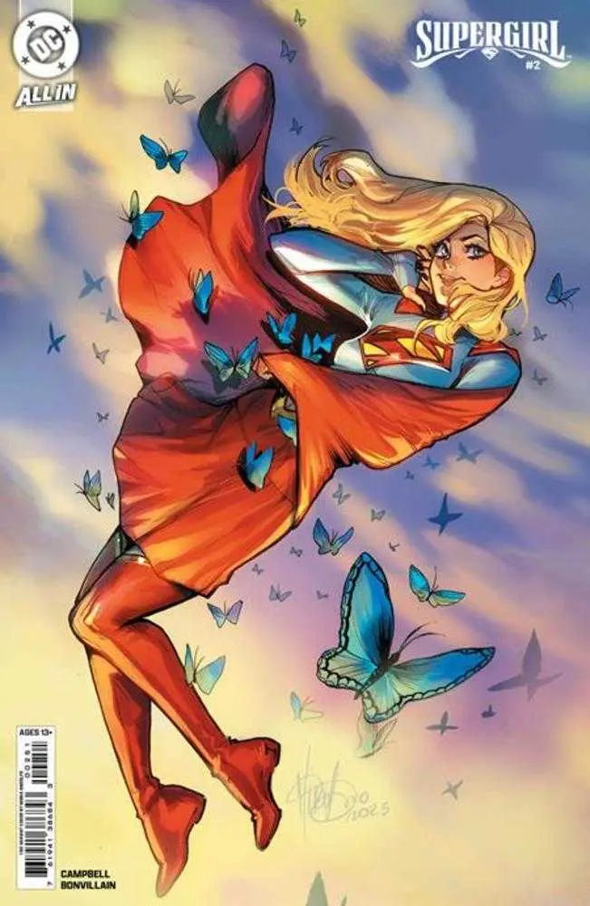 Supergirl #2 Cover F 1 in 50 Mirka Andolfo Card Stock Variant DC Comics