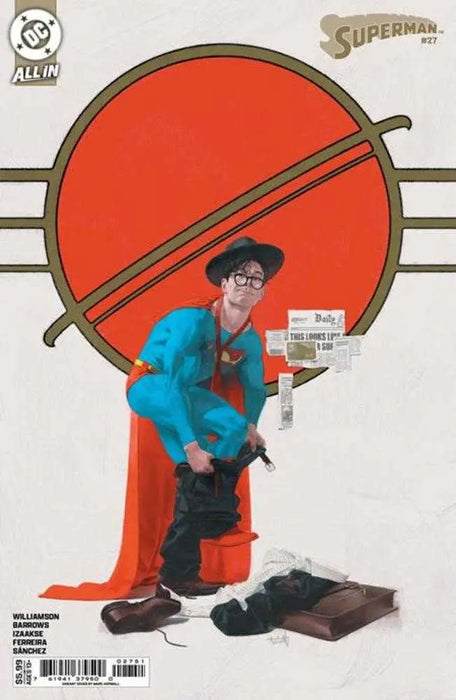 Superman #27 Cover D Marc Aspinall Card Stock Variant DC Comics