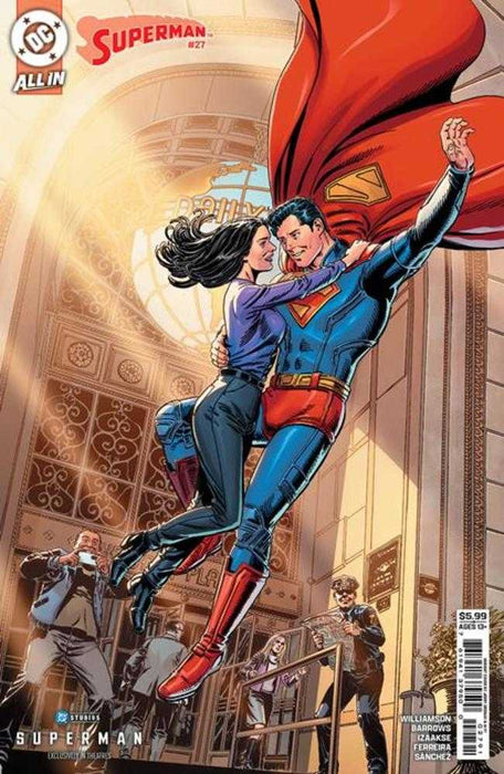 Superman #27 Cover G Jerry Ordway Superman Movie Card Stock Variant DC Comics