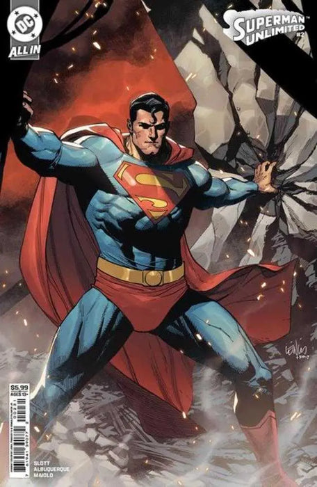 Superman Unlimited #2 Cover B Leinil Francis Yu Card Stock Variant DC Comics