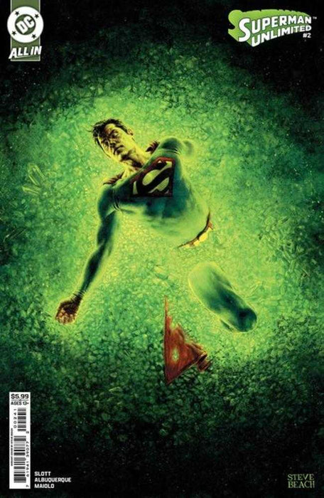 Superman Unlimited #2 Cover D Steve Beach Card Stock Variant DC Comics