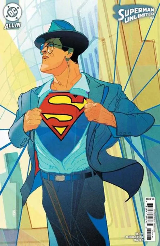 Superman Unlimited #2 Cover E 1 in 25 Christian Ward Card Stock Variant DC Comics
