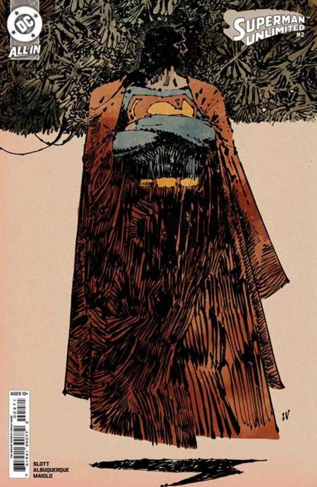 Superman Unlimited #2 Cover F 1 in 50 Ashley Wood Card Stock Variant DC Comics