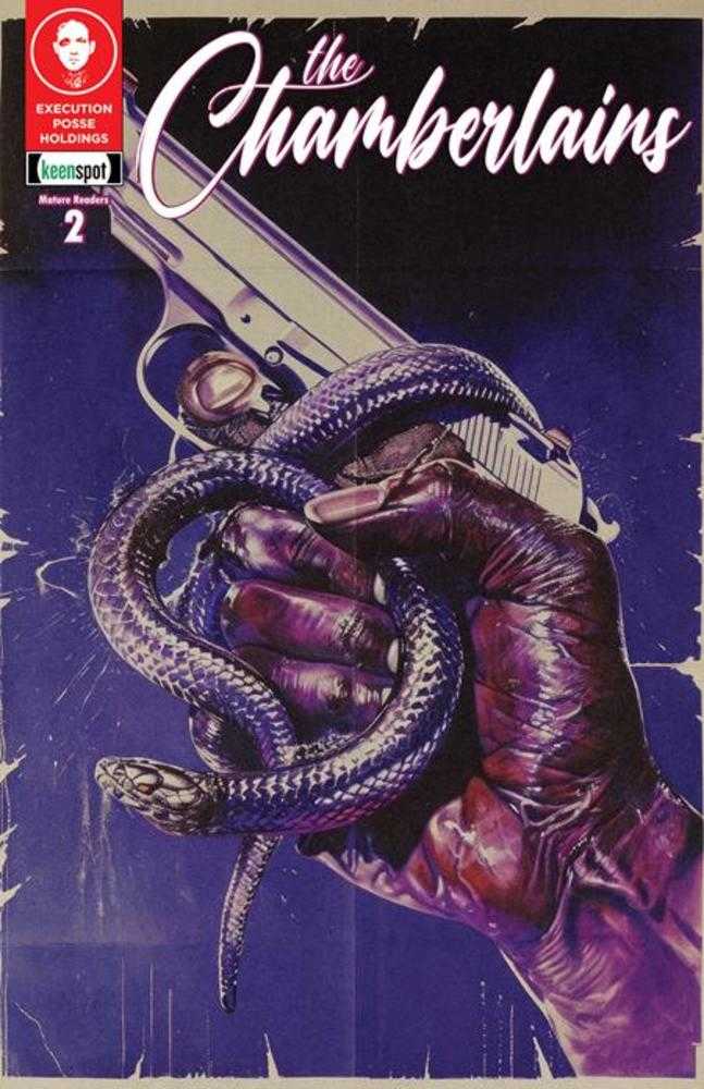 Chamberlains #2 Cover B Todd Skull Serpant Pistol Variant (Mature) Ex Posse Holdings