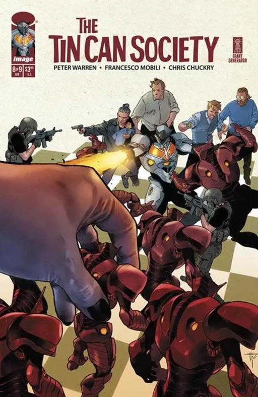 Tin Can Society #8 (Of 9) Cover A Francesco Mobili & Chris Chuckry Image Comics