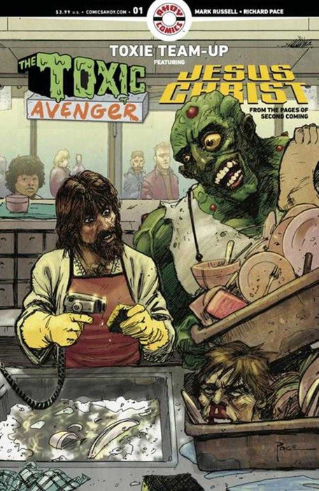 Toxie Team Up #1 (Of 5) Cover B 3 Copy Richard Pace Unlock Variant (Mature) Ahoy Comics