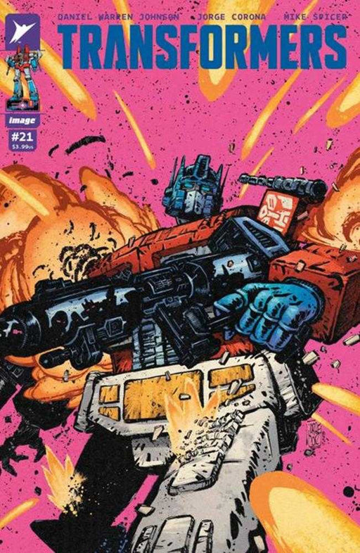Transformers #21 Cover B Jorge Corona & Mike Spicer Variant Image Comics
