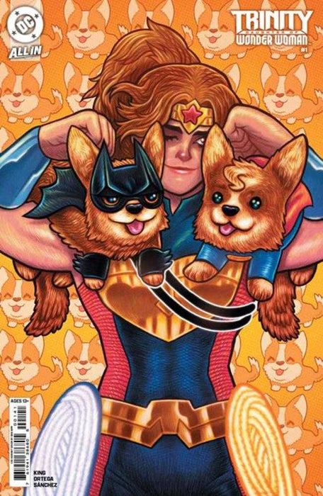 Trinity Daughter Of Wonder Woman #1 (Of 6) Cover G 1 in 25 Dan Hipp Card Stock Variant DC Comics