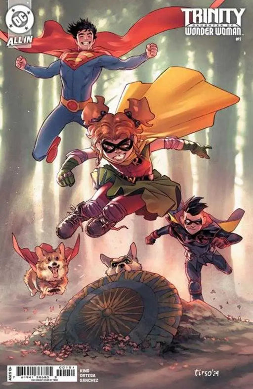 Trinity Daughter Of Wonder Woman #1 (Of 6) Cover H 1 in 50 Tirso Cons Card Stock Variant DC Comics