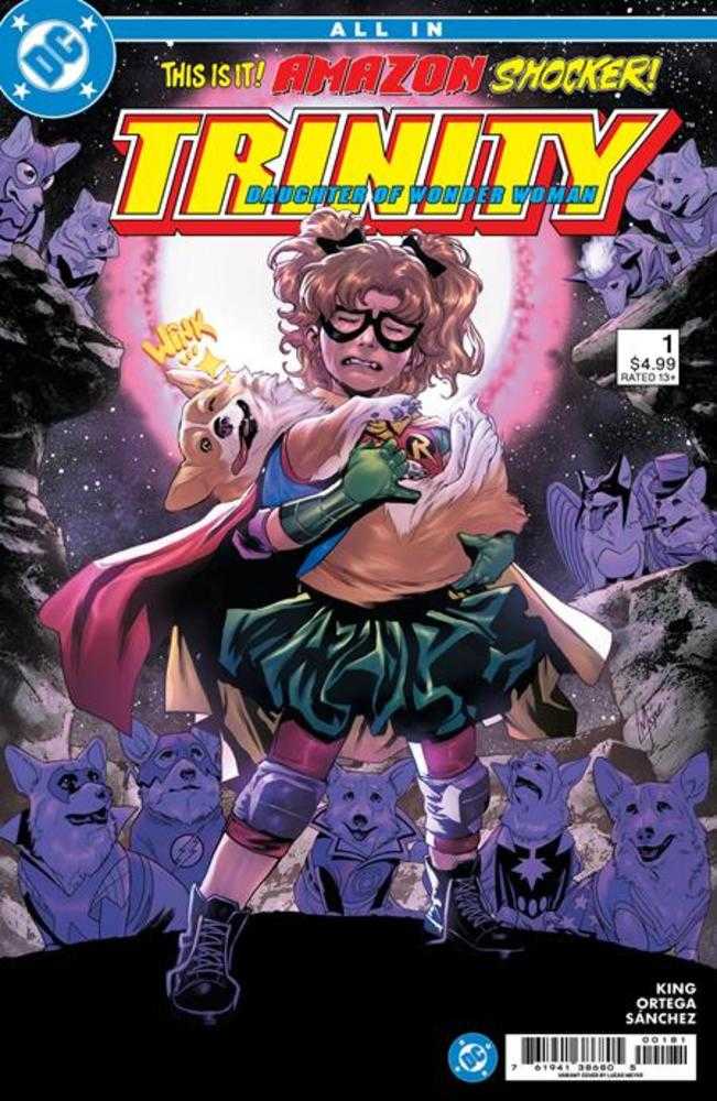 Trinity Daughter Of Wonder Woman #1 (Of 6) Cover D Lucas Meyer Card Stock Variant DC Comics