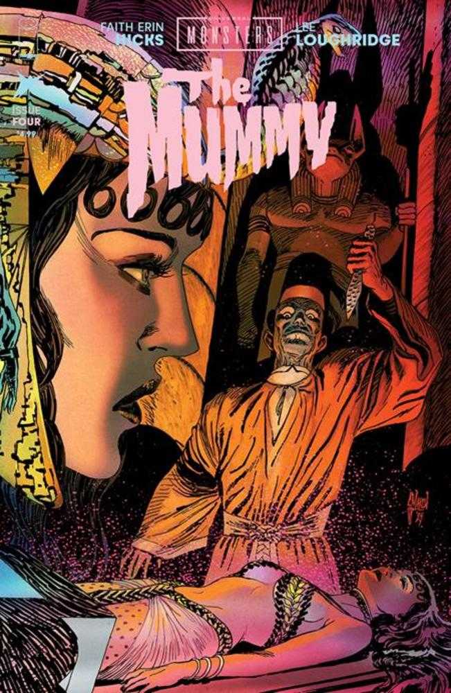 Universal Monsters The Mummy #4 (Of 4) Cover C 1 in 10 Guillem March Connecting Variant Image Comics