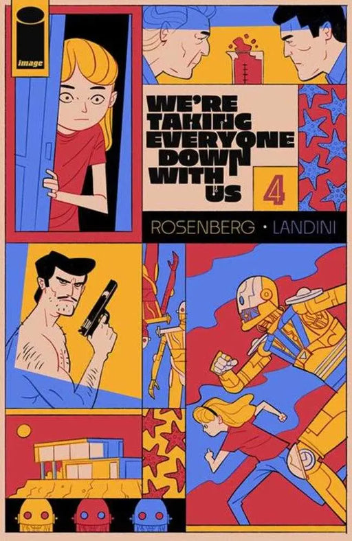 Were Taking Everyone Down With Us #4 (Of 6) Cover B Chris Matthews Variant (Mature) Image Comics