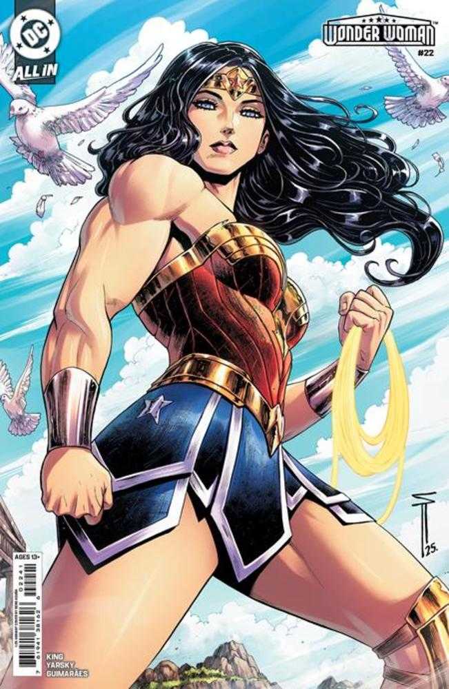 Wonder Woman #22 Cover F 1 in 25 Serg Acuna Card Stock Variant DC Comics