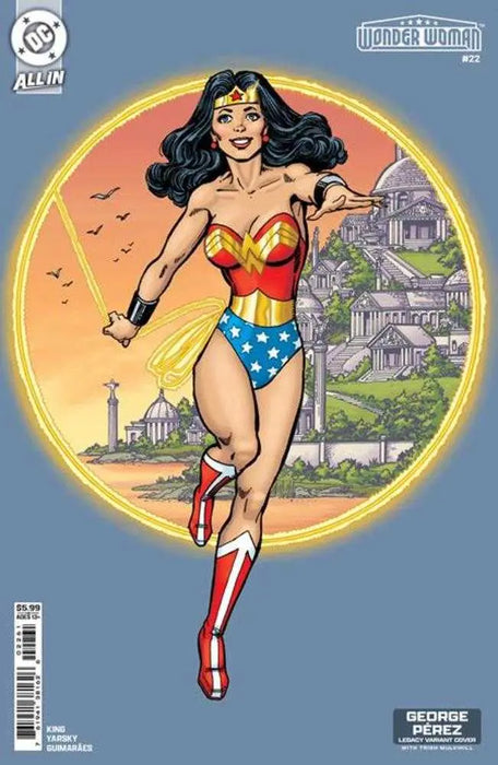 Wonder Woman #22 Cover E George Perez Legacy Card Stock Variant DC Comics