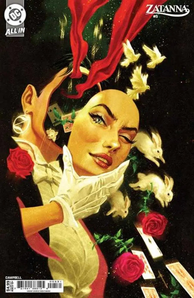Zatanna #5 (Of 6) Cover C Sebastian Fiumara Card Stock Variant DC Comics